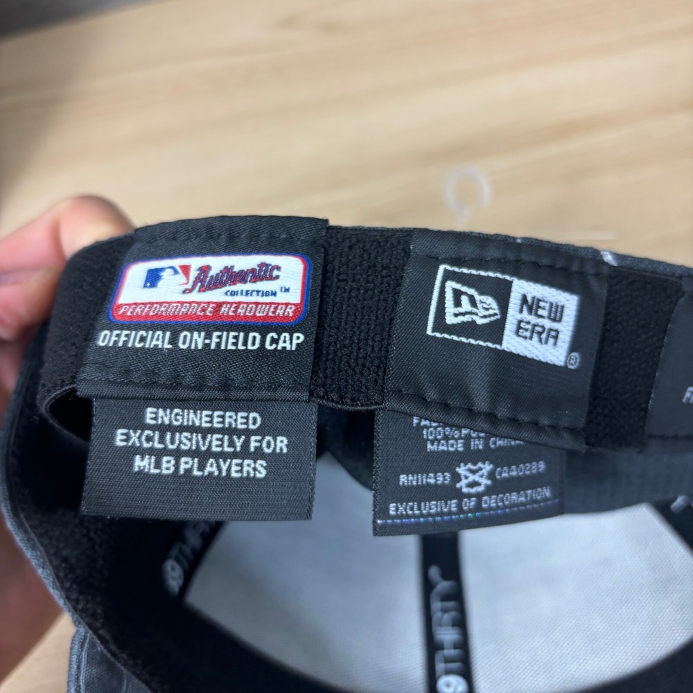 Boston Red Sox Hat‎ Cap Fitted One Size Flex Gray New Era World Series 2018 - Picture 9 of 11
